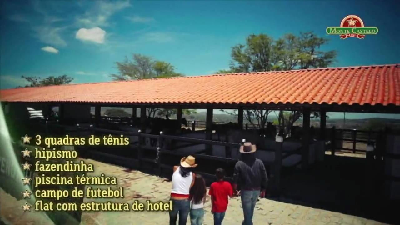 Flat Grande Em Hotel Fazenda Monte Castelo - Gravata - Saire Экстерьер фото